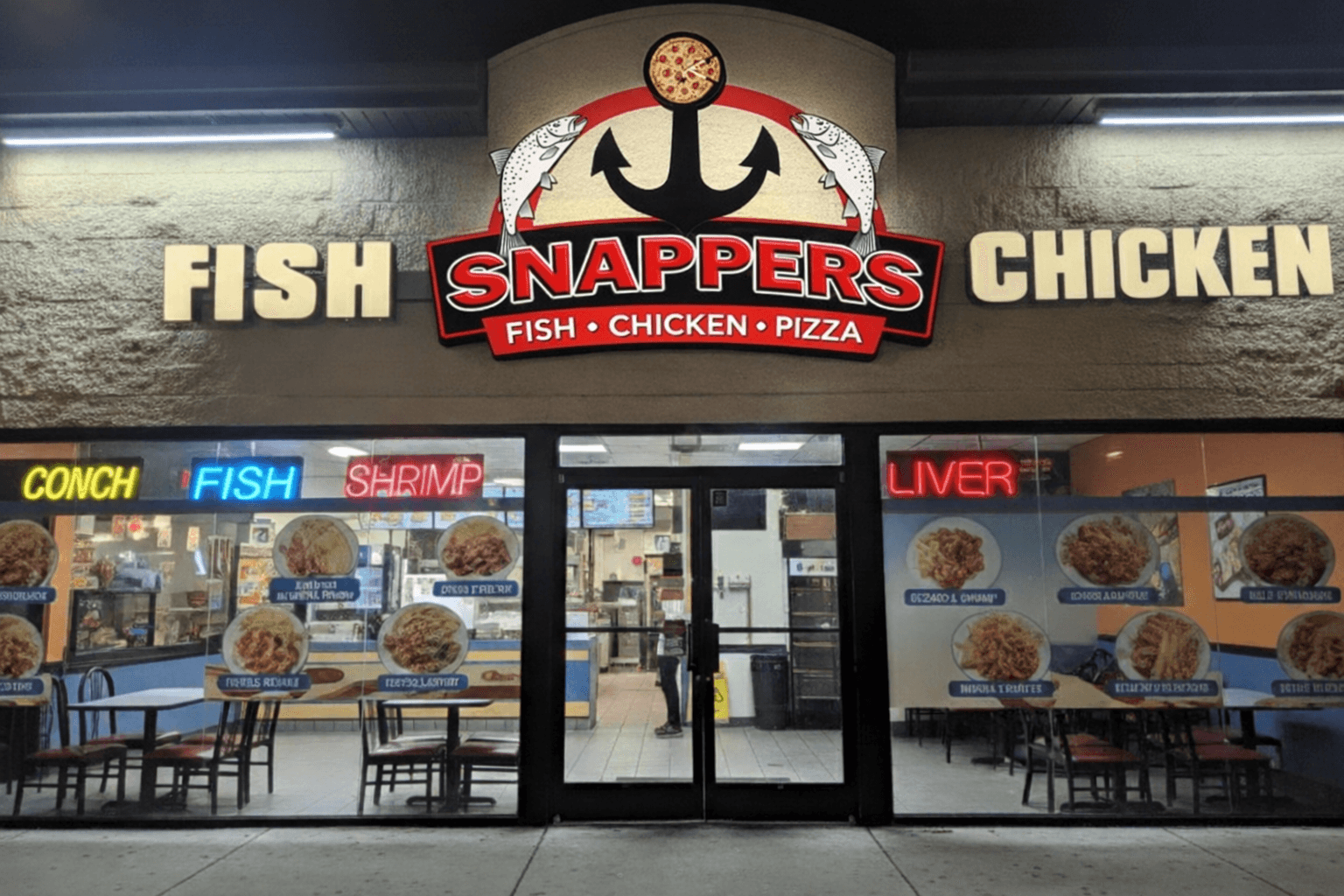 Snapper's Fish, Chicken, Pizza